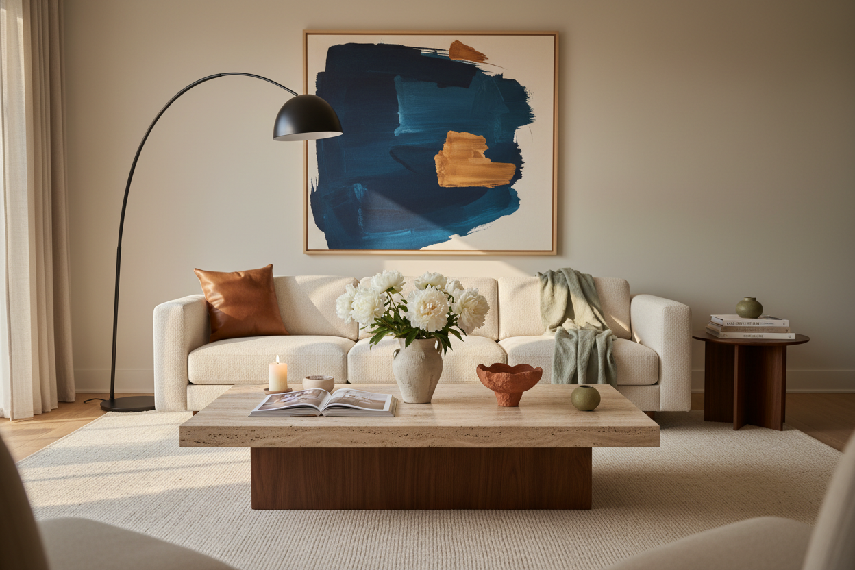 Hero GIO Home & Living — Page d'accueil